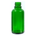 Stikla zaļa pudelīte 30 ml