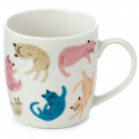 Krūze Cat's Life Porcelain Mug