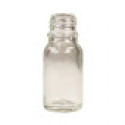 Stikla caurspīdīga pudelīte  15 ml